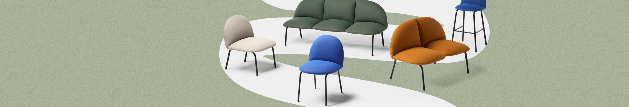 “”””” New Collections 003 “”””” Series Premium Fabric 7 Seater Sofa Set (3+2+1+1) Living Room Largelife Furnitures