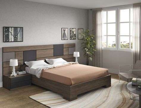 Amazing 02 Series 6ft by 6ft Kingsize Bedframe with 2 Bedsides Bed Frames Largelife Furnitures