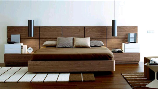 "Anderson IV Series" - Master 6ft by 6ft King Size BedFrame & 2 Bedsides