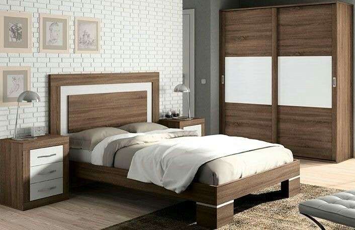 9586591406c377df8e7905dea7613a55.jpg Amazing 01 Series - 6ft by 6ft Kingsize Bedframe with 2 Bedsides - Image 1