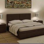 Adorable Series 008 – King Size(6ft by 6ft)  Bed Frame  With 2 Night Stands