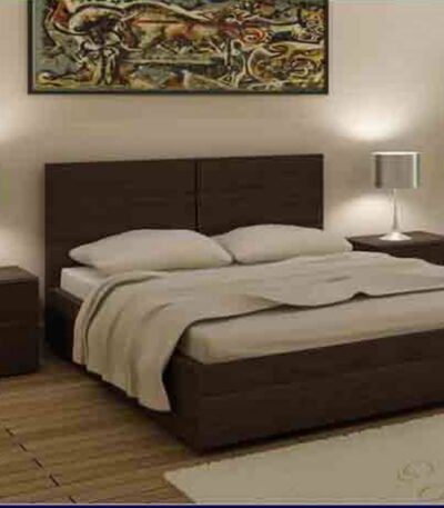 Adorable Series 008 – King Size(6ft by 6ft)  Bed Frame  With 2 Night Stands Bed Frames Largelife Furnitures