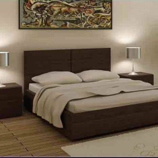 Adorable Series 008 – King Size(6ft by 6ft)  Bed Frame  With 2 Night Stands