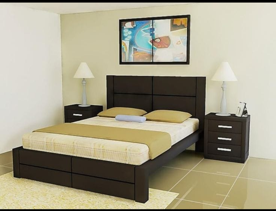 Allure-IV-Series-6ft-by-6ft-KingSize-Bedframe-with-2-Bedsides.png Allure IV Series 6ft by 6ft KingSize Bedframe with 2 Bedsides - Image 1