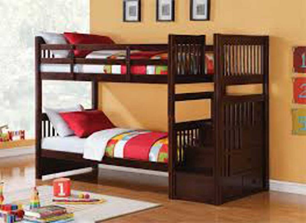 Glorious Kids 003 – Double Bunk Bed Frame Baby and Kid's Largelife Furnitures