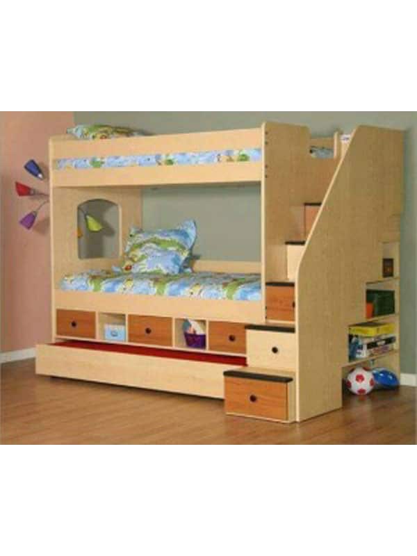 Glorious Kids Room Set 030 – 3 in 1 Bed Frame With Storage Baby and Kid's Largelife Furnitures