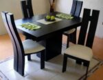 Abel's 4 Seater Dinning (Mahogany Finish)