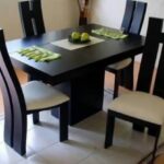 Abel's 4 Seater Dinning (Mahogany Finish)