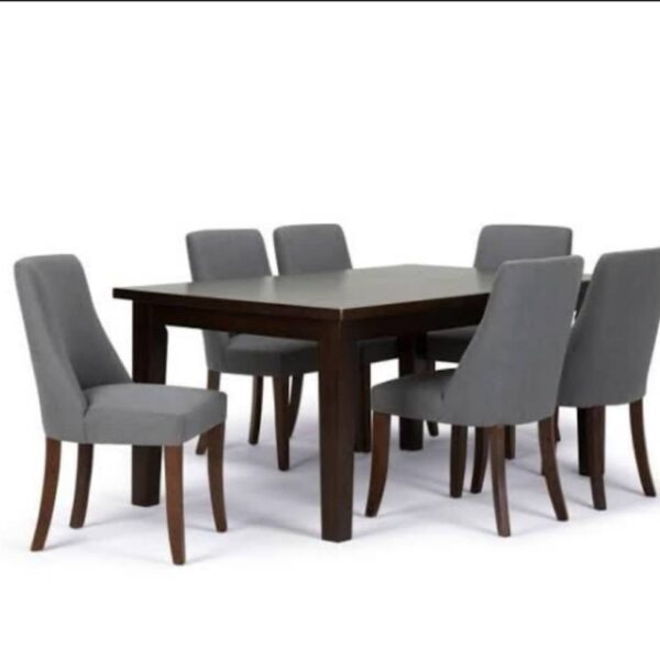 BetterLife Series 6 Seater Premium Leather upholstered Dining Set