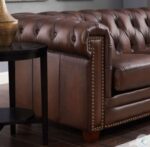 Achievers' IV Series Genuine Italian Leather Premium Chesterfield Sofa Set (3+2+1+1) Seater - Image 4