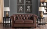 Achievers' IV Series Genuine Italian Leather Premium Chesterfield Sofa Set (3+2+1+1) Seater - Image 9
