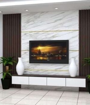 Abiola IV  Series Premium TV Entertainment Unit (10ft by 8ft Height) Living Room Largelife Furnitures