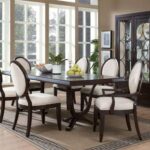 Palace V Series Elite 6 Seater (Mahogany) Dining Set