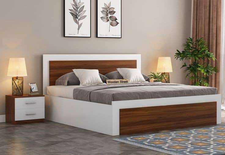 IMG-20230802-WA0042.jpg Amazon IV Series 6ft by 6ft Kingsize Bedframe with 2 Bedsides - Image 1