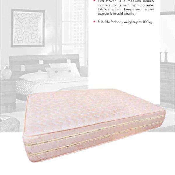 Genuine VitaFoam Haven Mattress (7ft by 7ft by 10inches) thickness