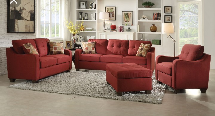 “”””Lolita’s”””” Series Sofa Set(3,2,1,1) & Ottoman Ante Room Furniture Largelife Furnitures