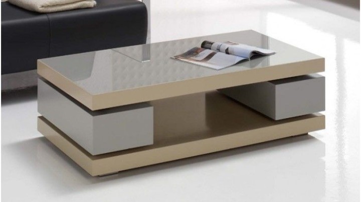 Alvarez  Center Table (Gloss Finish) Center Tables Largelife Furnitures