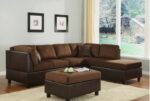Gigi's Spacious 5 Seater Sectional Sofa   Center Ottoman