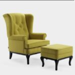 Arm Chair 004 Series + FootStool