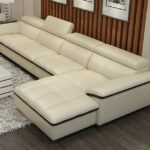 Abbot Series 5 Seater Sectional Premium Leather Sofa