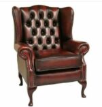 Ali Series Arm Chair - Premium Leather Finish