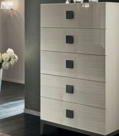 Kingston Series – Chest of Drawers (Premium High Gloss Finish) Bedroom Largelife Furnitures