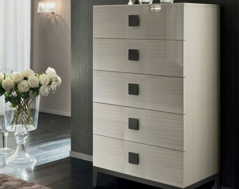 Kingston Series – Chest of Drawers (Premium High Gloss Finish) Bedroom Largelife Furnitures