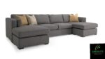 Seven Seas Series (Spacious) 7 Seater Fabric Sectional Sofa