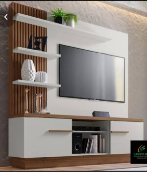 Abraham Series TV Entertainment Unit (8ft by 7ft Height ) Living Room Largelife Furnitures