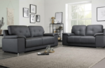 """"""Ambition V Series""""""" Premium  Leather Modular Sofa Set (3  2  1 1)