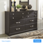 Hauwa Series - Dresser with Mirror