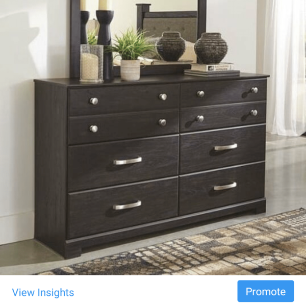 Hauwa Series - Dresser with Mirror
