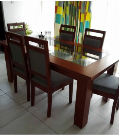 Crystal Series 6 Seater Dining Set Dining Room Largelife Furnitures