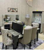 Almond Series 6 Seater dining set (With Open & Close Dining table for cutlery set) - Image 3