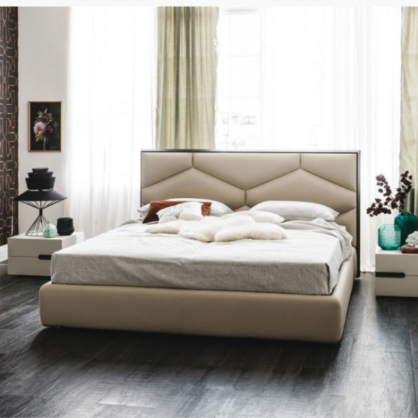 Acorn Series 6ft by 6ft King Size Upholstered Bedframe + 2 Bedsides