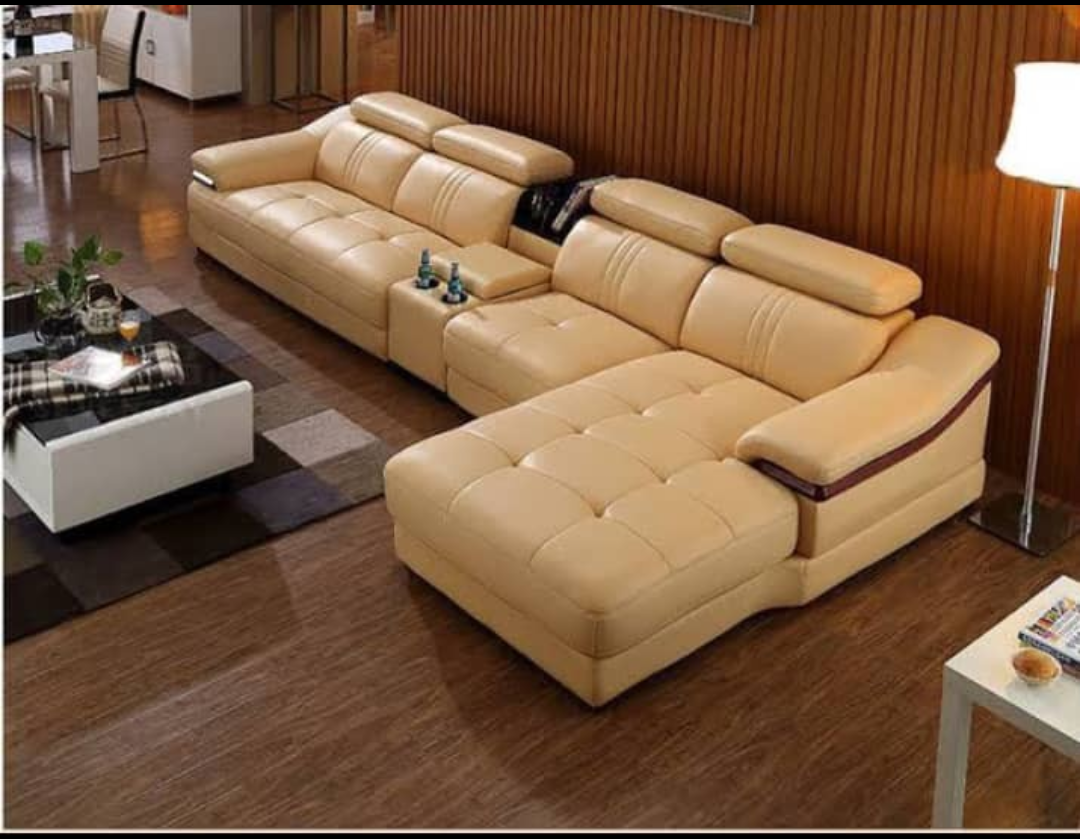 Screenshot_20210123-1102152-1 Adenike Series Premium Leather Spacious 5 Seater Sectional Sofa With (Cup Holders) - Image 1