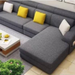 Adam Series 6 Seater Fabric Sectional Sofa Set