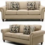 Alexander V Series Premium Fabric 7 Seater Sofa Set (3,2,1,1)