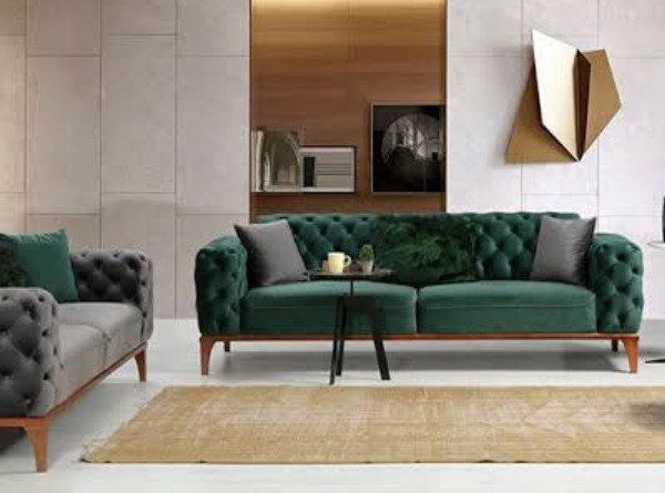 Athena Series Premium Deep Tufted Chesterfield Elite Sofa Set (3,2,1,1) Seaters