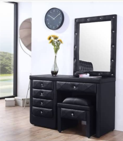 “”Whitfield Series”” 4ft Upholstered Dresser Set Bedroom Largelife Furnitures