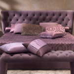 Abubakar Series (6ft by 6ft) KingSize Chesterfield Bedframe with 2 Premium Carved Bedsides and Footstool