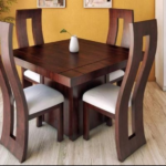 Adunni Series Premium 4 Seater Mahogany Dining Set