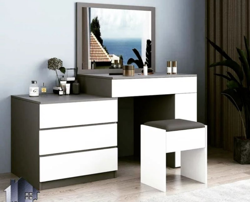 Adenike Series Dresser Set with vanity stool Bedroom Largelife Furnitures