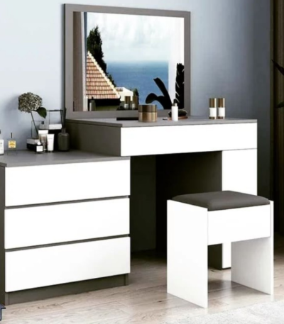 Adenike Series Dresser Set with vanity stool Bedroom Largelife Furnitures