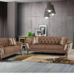 Antonio IV Series (Elite Luxury Class) **Genuine Leather** 7 Seater Chesterfield Sofa Set (3+2+1+1) Seaters