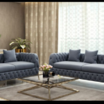 Alice IV Series Premium Contemporary Chesterfield 7 Seater Sofa Set (3+2+1+1) Seaters