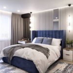 Abayomi Series 6ft by 6ft (King Size) Premium Upholstered Bedframe + 2 Bedsides