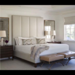 "Forward Ever" Series Premium 6ft by 6ft KingSize Bedframe & 2 Bedsides (With Mirrors) & 2 footstools