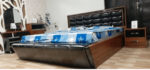 ""Amen IV"" Series Premium Elite 6ft by 6ft Bedframe + 2 bedsides - Image 2