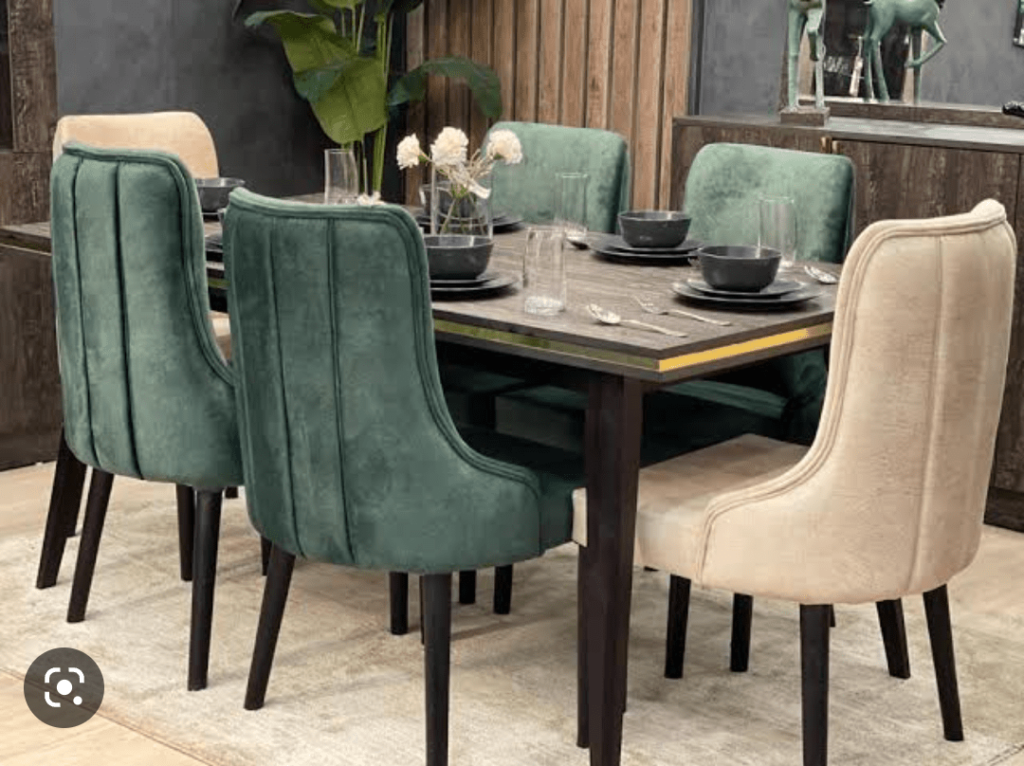 Blessings IV Series Premium 6 Seater Contemporary Dining  Set Dining Room Largelife Furnitures